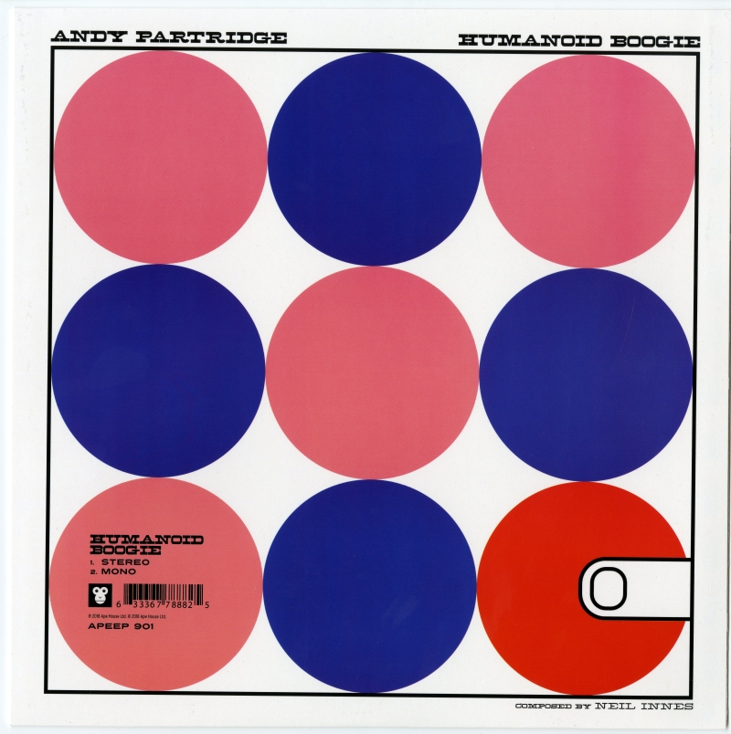 Andy Partridge「Humanoid Boogie」ジャケット